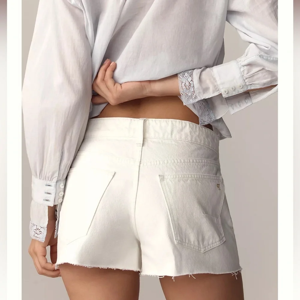 Anthropologie The Devon Denim Shorts by Pilcro